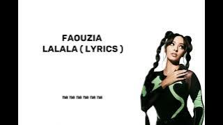 Faouzia - Lalala (Lyrics) #faouzia #lyrics #trending