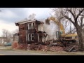 Detroit House Demolition