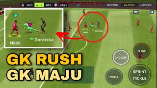 FIFA MOBILE 22 : Cara Penjaga Gawang Maju Rebut Bola !! Majuin Goal Keeper GK RUSH FIMOB INDONESIA