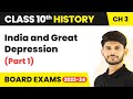 India and Great Depression (Part 1) - The Making of a Global World | Class 10 History