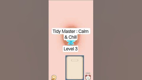 Tidy Master : Calm & Chill Level 3 #games #satisfyingames #solution #fyp
