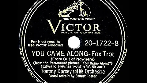 1945 Tommy Dorsey - Out Of Nowhere (as You Came Al...