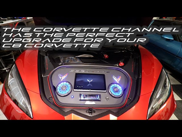C8 Front Frunk Infotainment System and Frunk Surround the Perfect