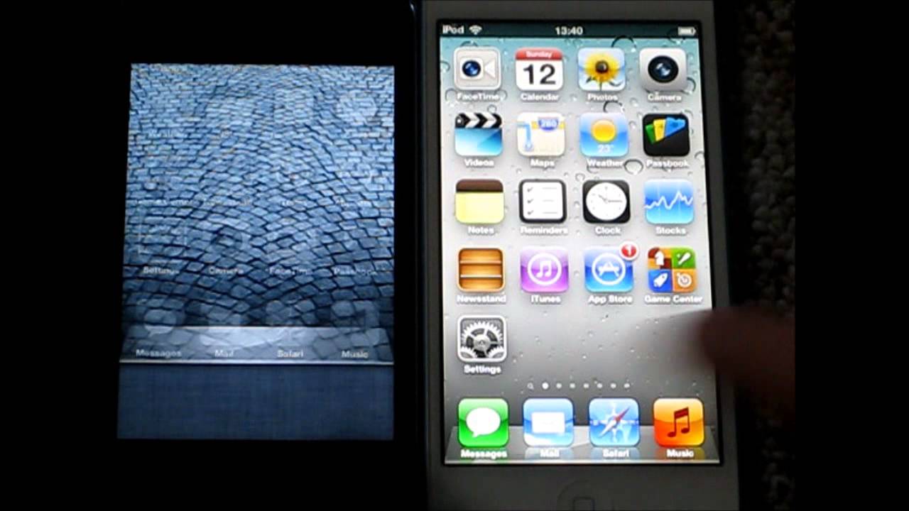 Apple iPod Touch 4G vs 5G Comparison - YouTube