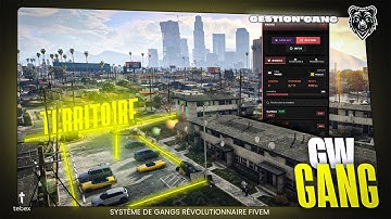 Revolutionary gang system FiveM | GW-SHOP