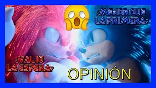 Sonic La Pelicula 2  - Opinión