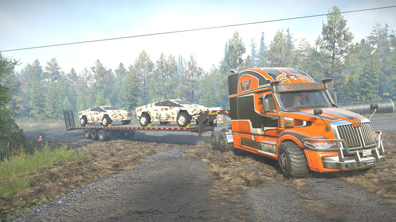 Tesla Cybertruck Car - Mode of transport | Truck - Body style : Western Star | EnhCrea 