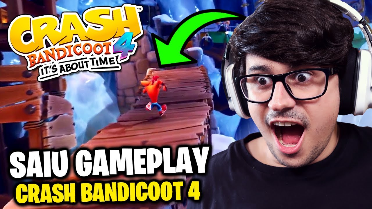VÍDEO: Volta do Crash Bandicoot ao PS4 deixa fanboys irados