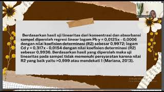 Analisis Kadar Pb Dan Cd Metode Ssa - Kelompok 5