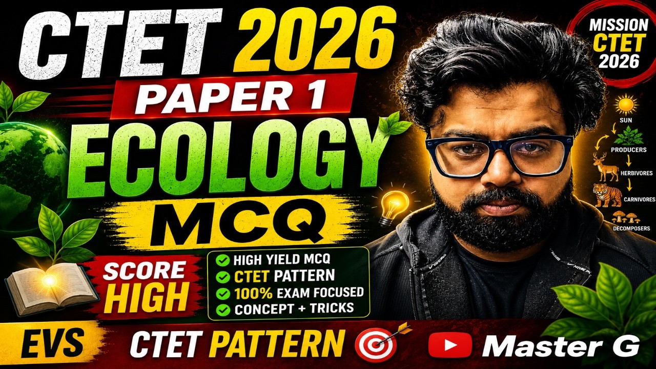 CTET EVS Paper 1 | Important Questions - YouTube