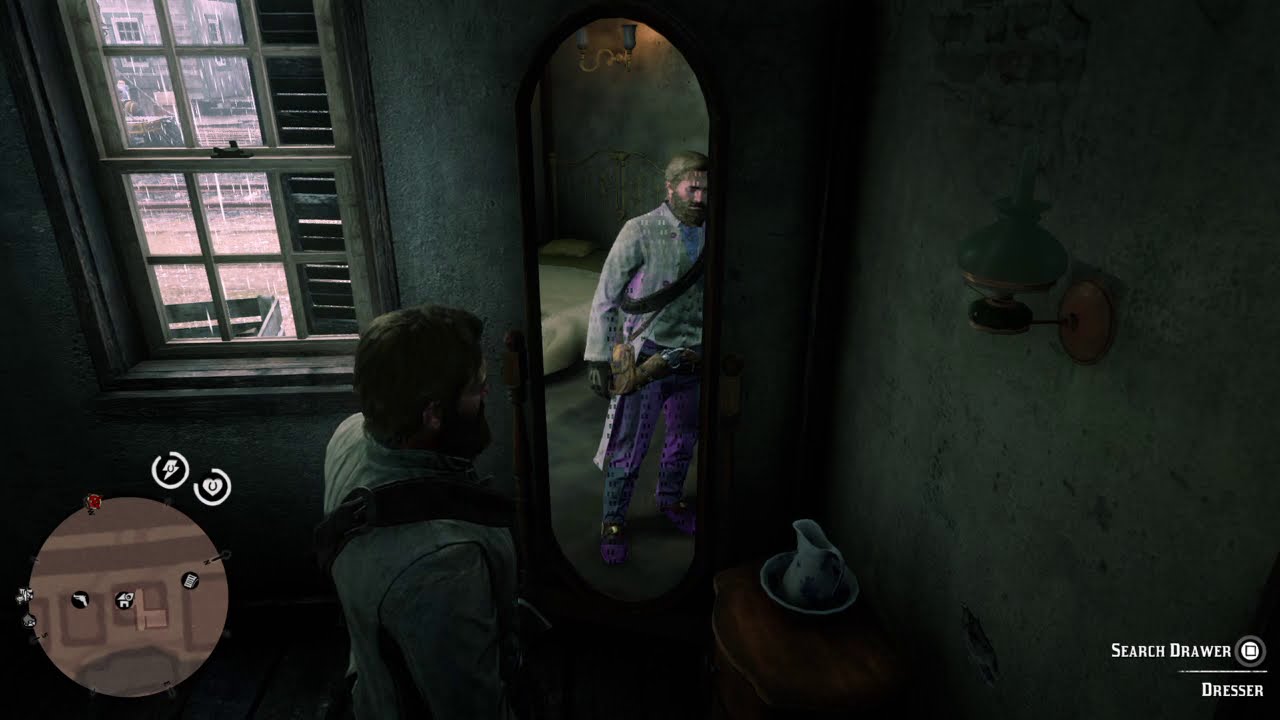 RDR2 - Mirror Glitch - YouTube
