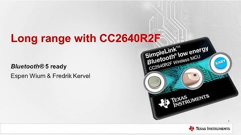 Long Range with CC2640R2F