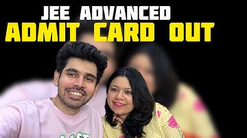 JEE Advanced 2024 Admit Card OUT #jee1