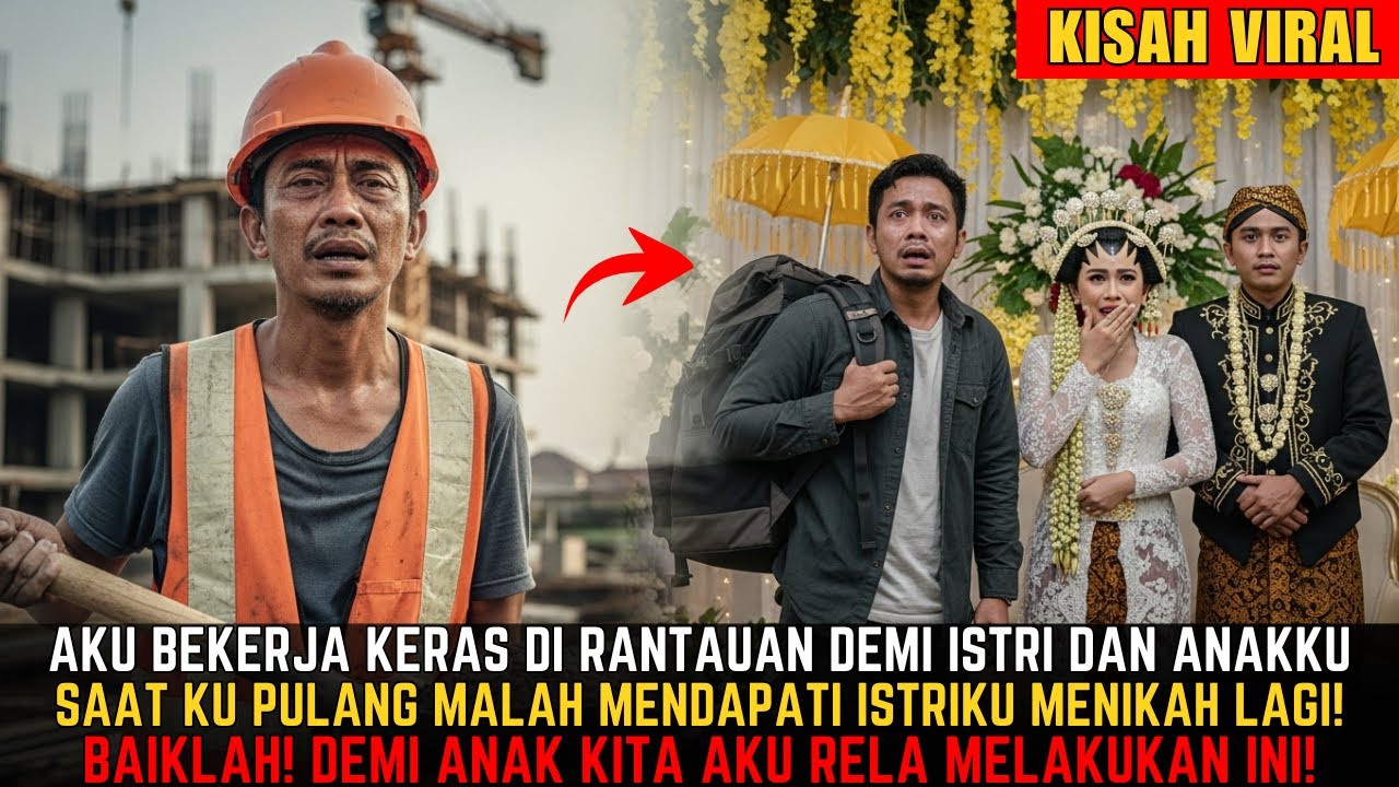 PULANG DARI RANTAU, AKU MENDAPATI ISTRIKU MENIKAH LAGI! DEMI ANAK KITA, AKU RELA MELAKUKAN INI!