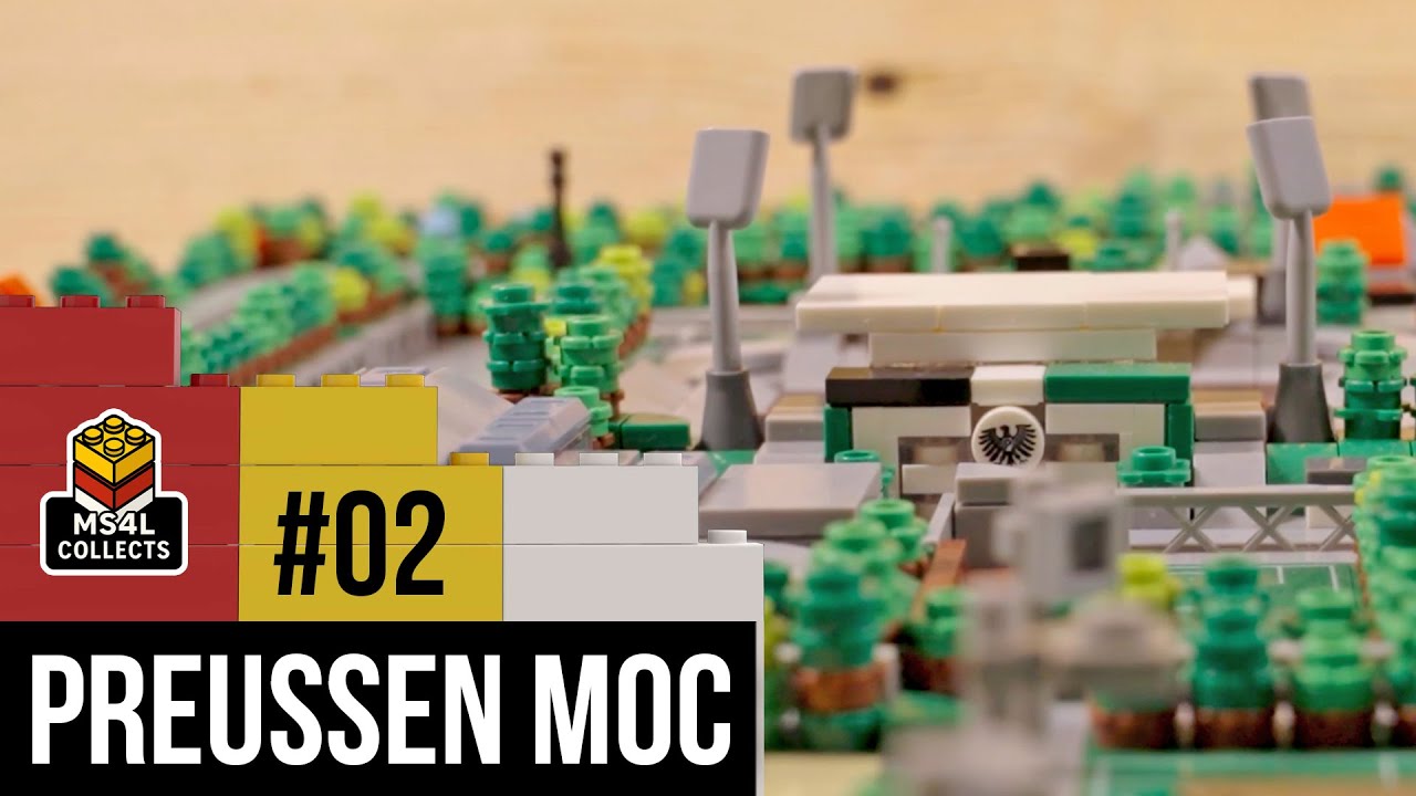MS4L collects #02 - MOC Diorama rund um das Preußenstadion Münster - BRYX