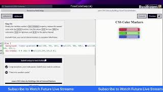 Day #3 of Coding with FreeCodeCamp ~ CSS Colors