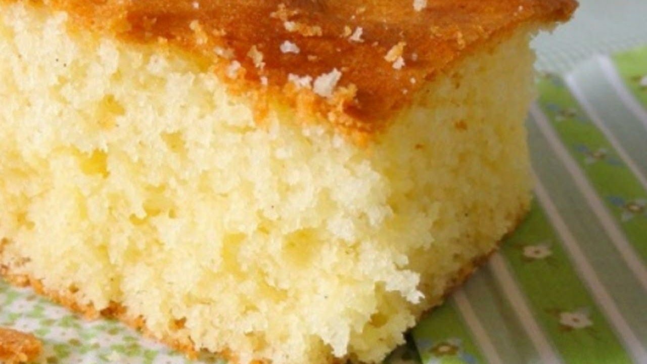 Receita de bolo de trigo fofinho e amanteigado para fazer em casa