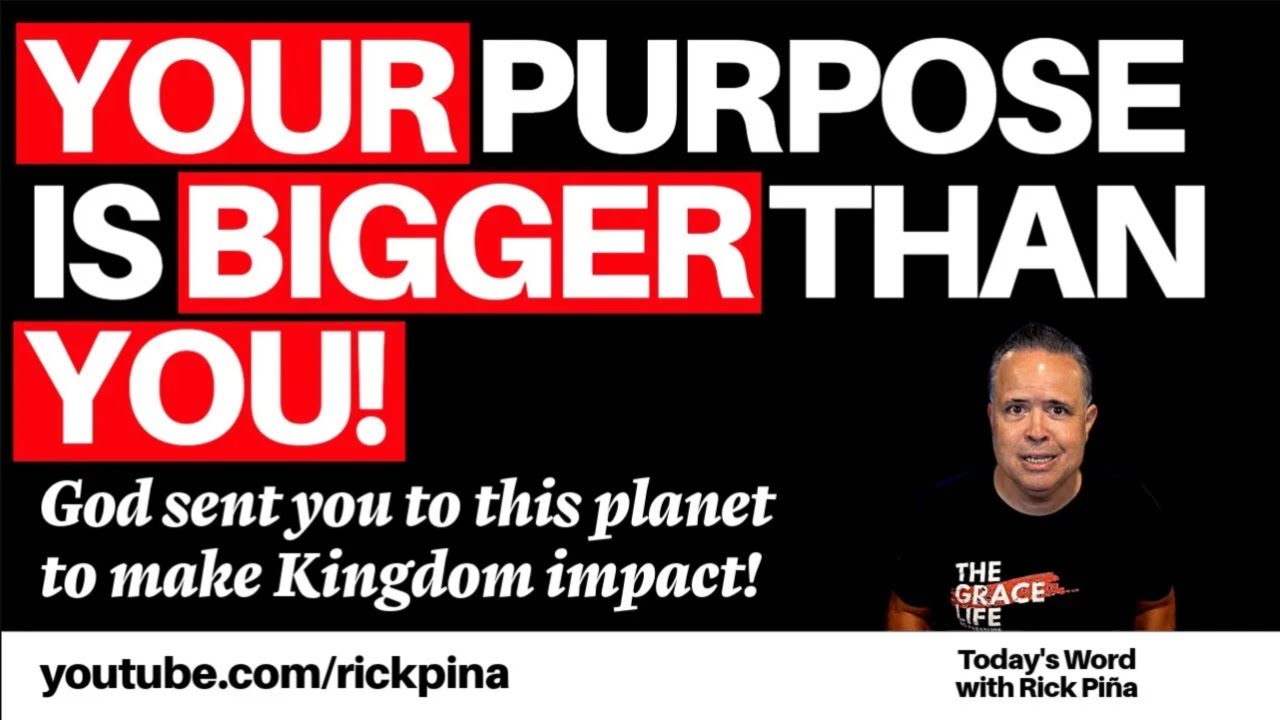 Flashback Message: Your Purpose is Bigger Than You