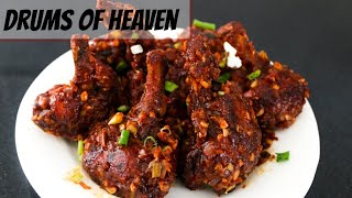 drums of heaven starter recipe | chicken lollipop recipe | easy chicken lollipop recipe