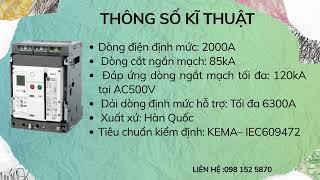 Acb Ls As 20E3 20H Ag6 2000A 85Ka 3P - T. T. Đạt - 1429, 17 Thg 5 2025