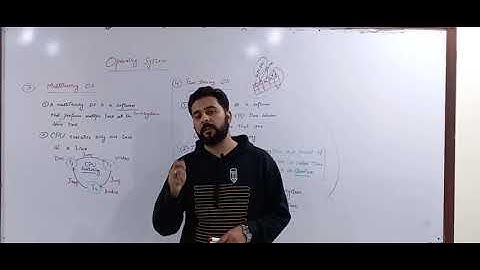 Lecture#5 Multitasking & Time sharing OS, fbise course chap#1 operating system #operatingsystem