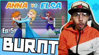 Cartoon Beatbox Collabs - Anna vs Elsa (Verbalase) | Reaction!