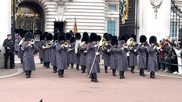 Changing Of The Guard Buckingham Palace London, 26 February 2023