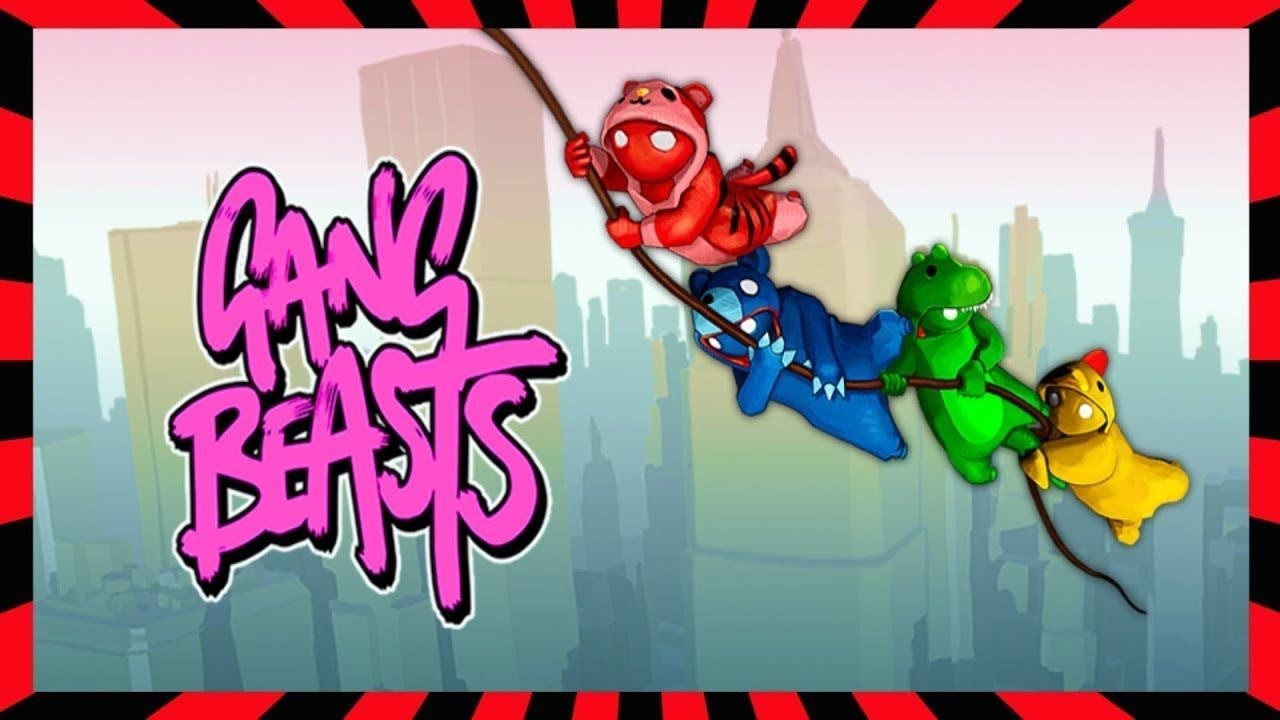 Взломанная gang. Gang Beasts Xbox one. Ганг Бист Супергерои. Gang Beasts локации. Gang Beasts (ps4).