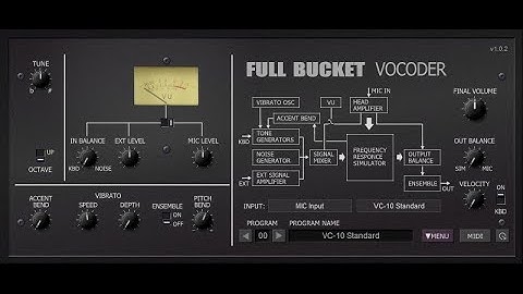Full Bucket Vocoder FBVC Tutorial (using Reaper)