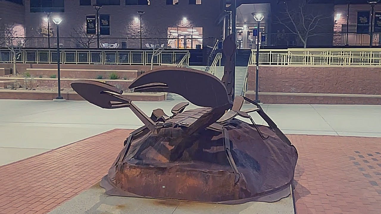 Scorpion Statue at Nevada State College YouTube