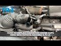 How to Replace Radiator Cover Clips 2005-2015 Toyota Tacoma