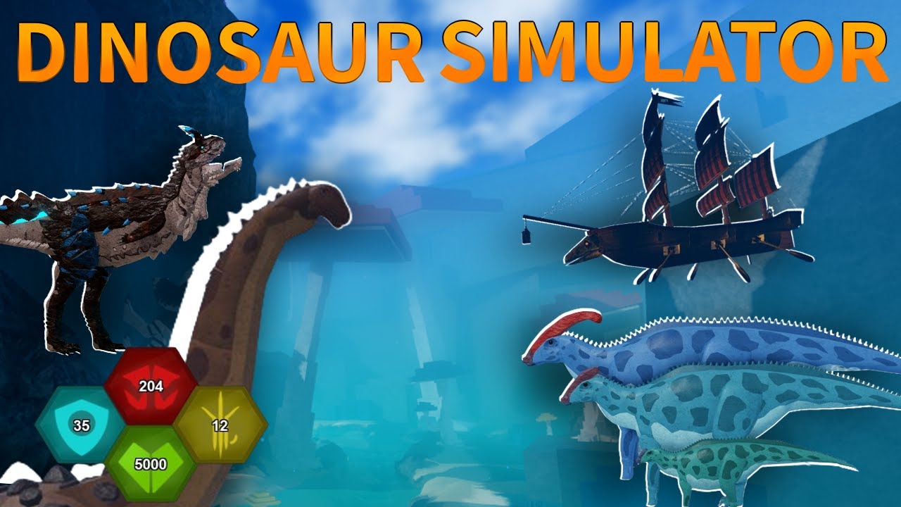 Dinosaur Simulator Argentinosaurus Update + Kaiju Helicoprion