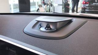 Magnificent Bang & Olufsen speaker opens in BMW X5