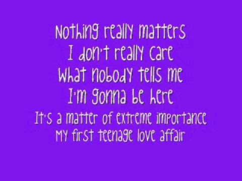 Alicia Keys Teenage Love Affair Lyrics Youtube
