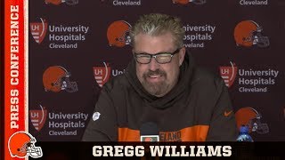 Gregg Williams on Young Pro Bowlers & Setting Team Goals | Cleveland Browns