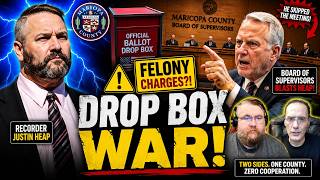 BREAKING: Maricopa Election War Explodes as Recorder Threatens Felony Charges Over Drop Boxes