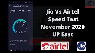 Airtel 4G speed test  on #Pixel4a #Sultanpur UP