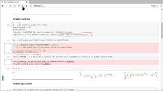Introducción a Python 3.x - Parte 3: Variables simples