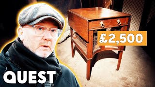 Drew Strikes GOLD And Acquires A Bundle Of Rare Antique Furniture | Salvage Hunters