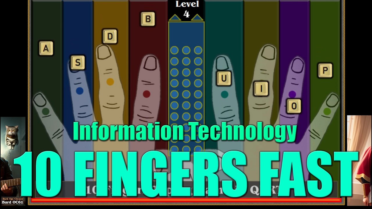 10-Finger Typing Practice: Fun IT Game for Speed and Accuracy 💻🧩🎓 - YouTube