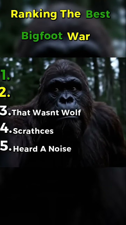 Bigfoot vs Dogman Which Mythical Creature REIGNS SUPREME