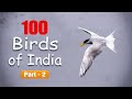 100 birds of India  - Part 2 - Learn names and facts about different types of birds found in India.