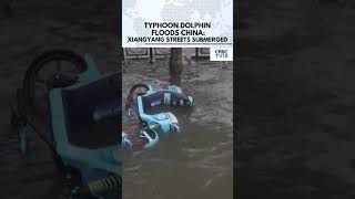 Typhoon Dolphin Wreaks Havoc In China: Xiangyang Streets Flooded | Central China Weather | N18G