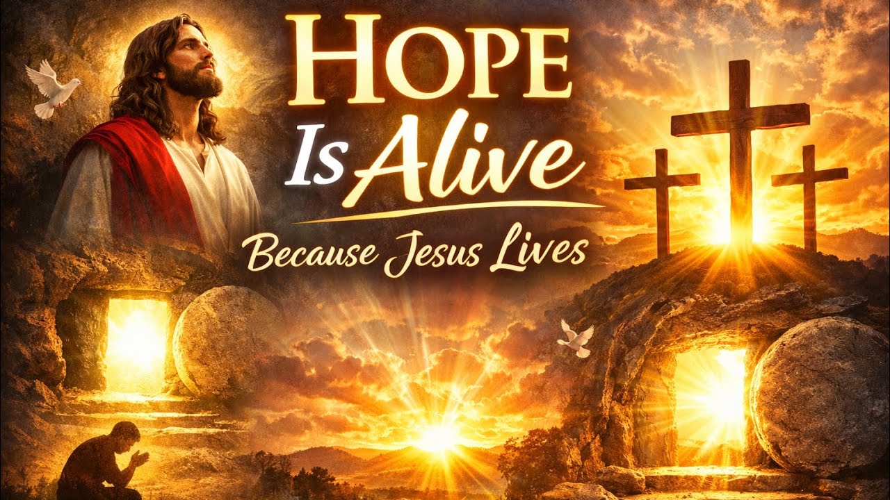 Hope Is Alive — Because Jesus Lives | Powerful Jesus Christ Motivation