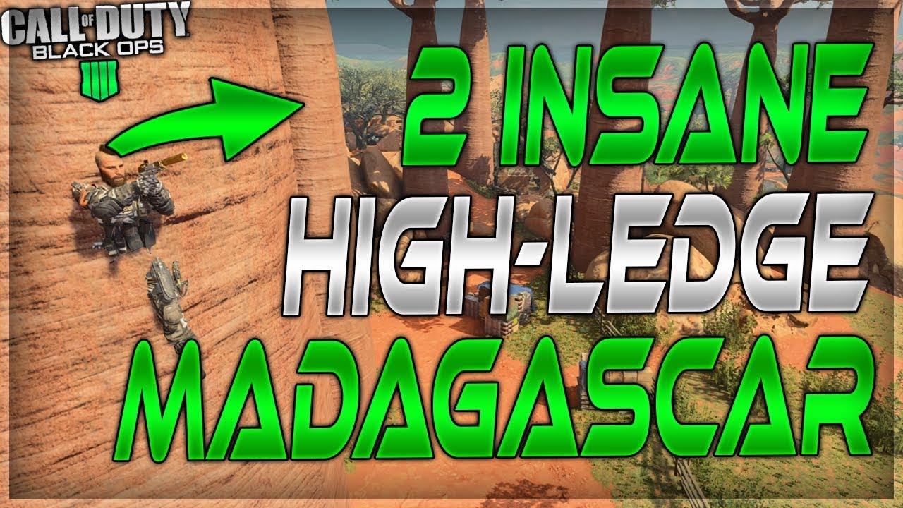 Bo4 Glitches: 2 *New* Insane HighLedge On Madagascar - Best Glitch !