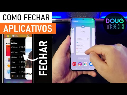 Samsung Galaxy S21 Plus / Como Fechar Aplicativos Abertos