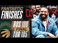 Drake Calls Final 8:04 CLOSE ENDING Celtics at Raptors 🏆 | November 17, 2023