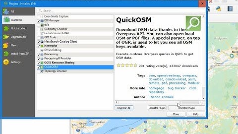 Using the QuickOSM Plugin in QGIS 3.10 Coruña