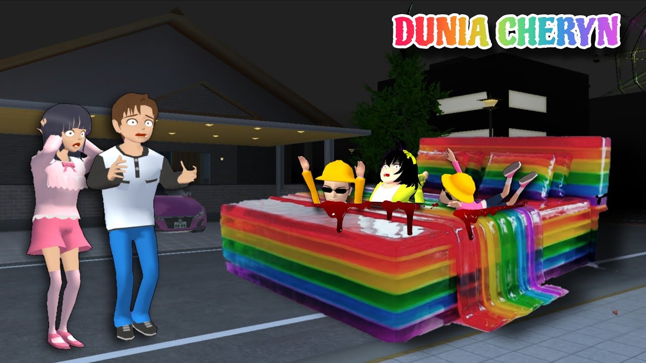 AWAS Ada Tempat Tidur Jelly Warna Warni di Depan Rumah 😱 | Jangan Tidur di KasurJelly JAM 3 PAGI !