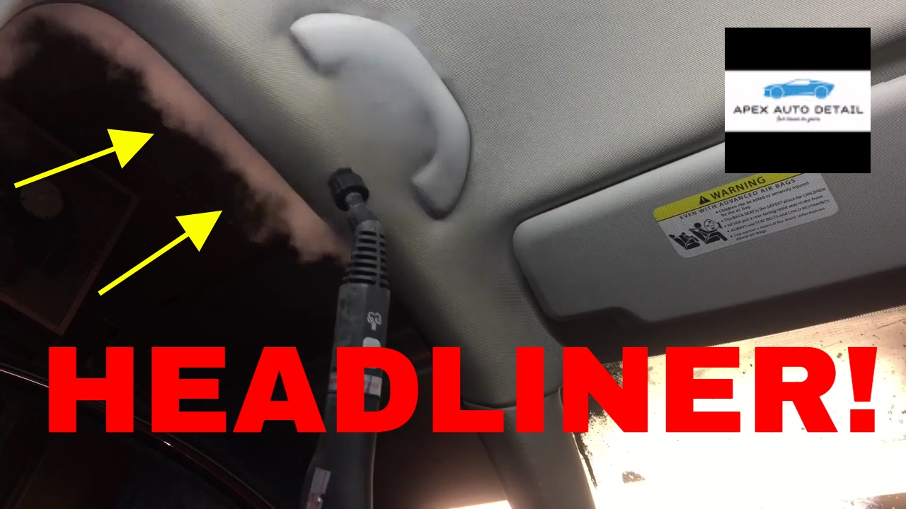 How To Clean A Dirty Nasty Headliner In Your Car